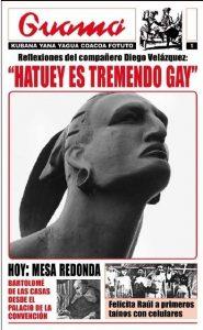 Algunas portadas del periódico Guamá