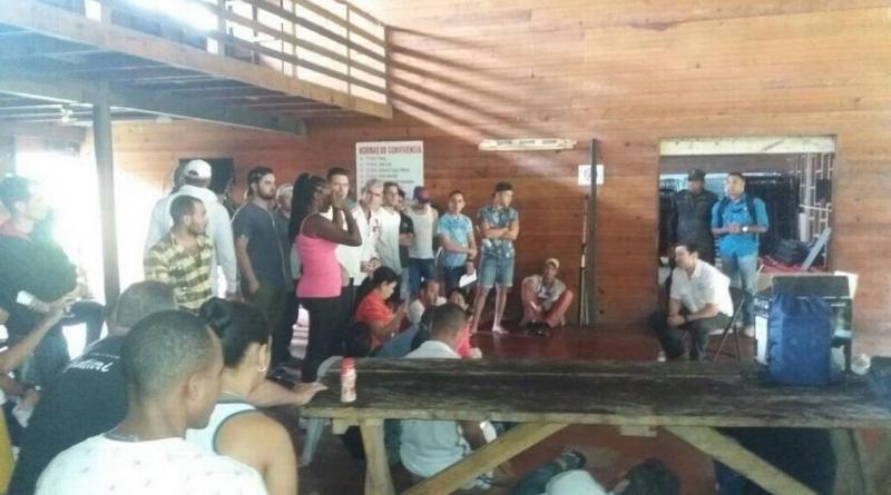 ubanos varados en Gualaca