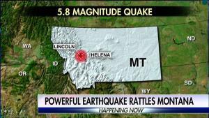 sismo sacude el oeste de Montana