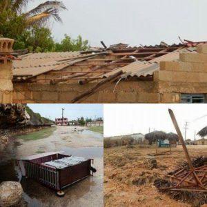 Tormenta local severa en Gibara