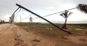 Tormenta local severa en Gibara