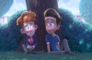 pareja gay adolescente