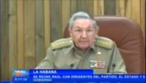 Reaparece el gobernante Raúl Castro