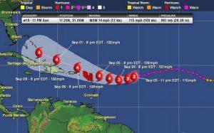 Irma es nuevamente un intenso huracán