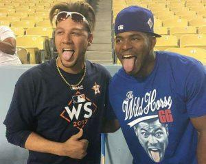Yasiel Puig y Yulieski Gourriel
