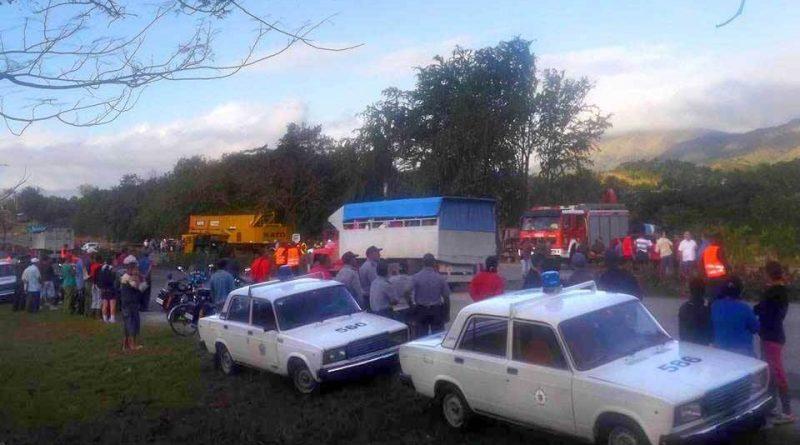 accidente de tránsito en Guamá