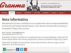 director del periódico Granma