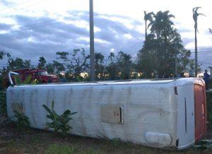 Accidente de tránsito en Yaguajay