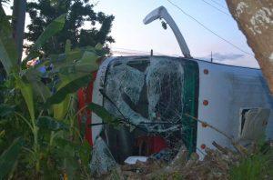Accidente de tránsito en Yaguajay