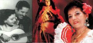 Celina y Reutilio cantaron a Santa Bárbara
