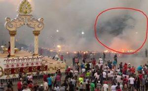 misterioso rostro de mujer en video de las Parrandas de Remedios