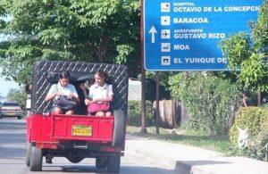 accidente de tránsito en Baracoa