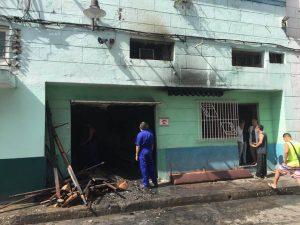 Incendio en una vivienda de Camagüey