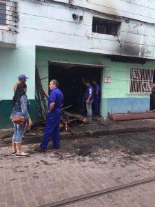 Incendio en una vivienda de Camagüey