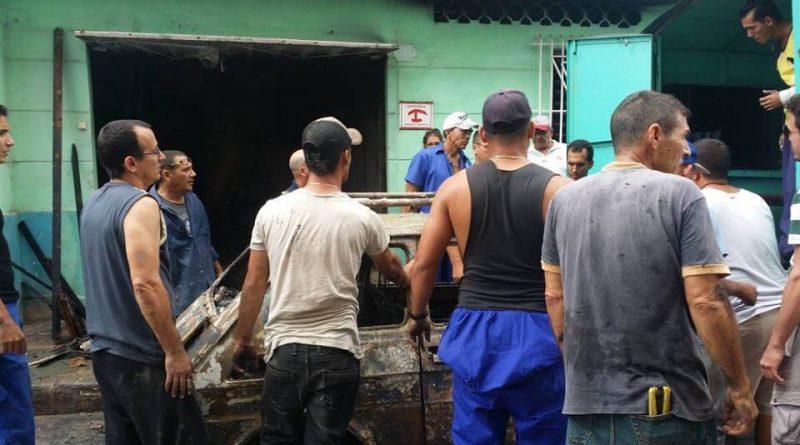 Incendio en una vivienda de Camagüey