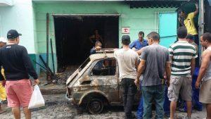 Incendio en una vivienda de Camagüey