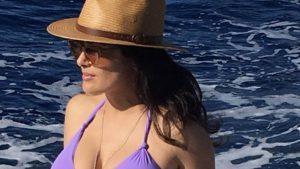 Salma Hayek en bikini