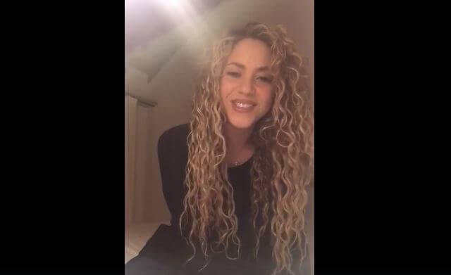 Shakira compartió un emotivo mensaje