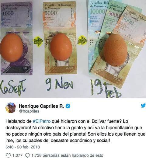 Capriles a Maduro