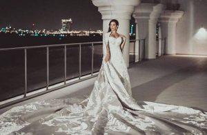Nayer y su vestido