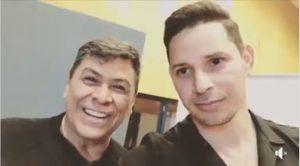 Leoni Torres y Álvaro Torres
