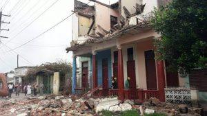 se derrumba una vivienda