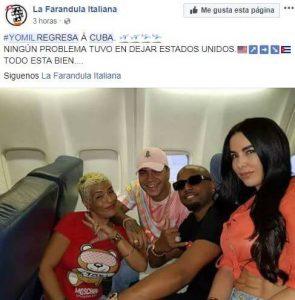 Yomil regresa a Cuba