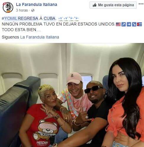 Yomil regresa a Cuba