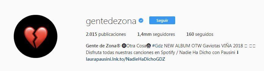 foto de perfil de Gente de Zona
