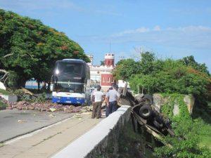 Accidente múltiple en Matanzas
