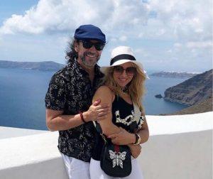 La cubana Cristy Solís y su esposo