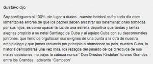 destitución de Orestes Kindelán