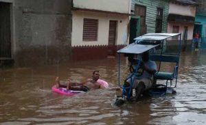 intensas lluvias en Matanzas