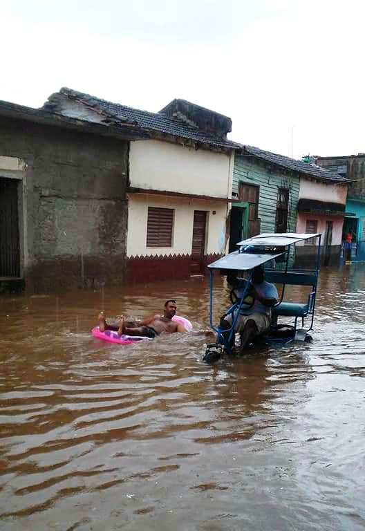 intensas lluvias en Matanzas