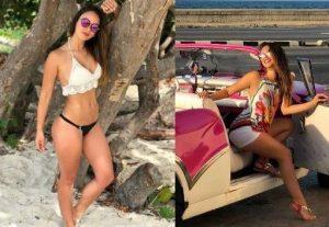 bella modelo chilena