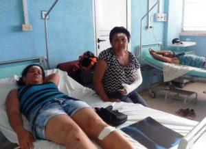 siete hospitalizados