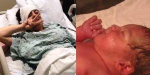 la bebita de Alexis y Claudia Valdés