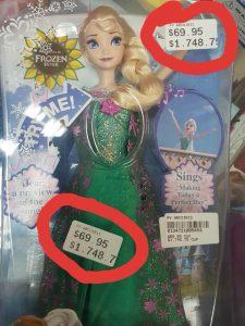 precio de una muñeca Barbie en Cuba