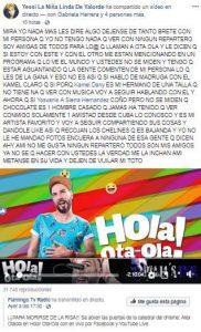 Chocolate se molesta otra vez con Otaola