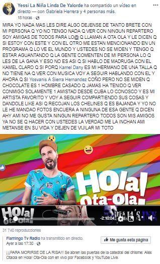 Chocolate se molesta otra vez con Otaola