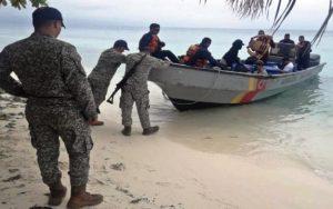 Seis migrantes