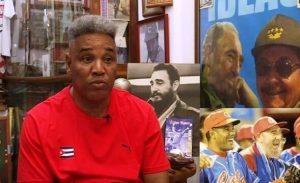 video del expelotero Víctor Mesa