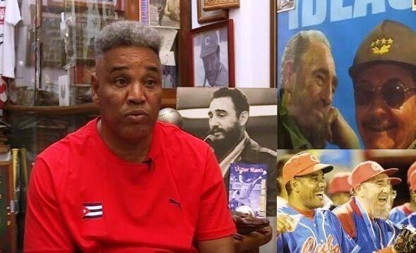 video del expelotero Víctor Mesa