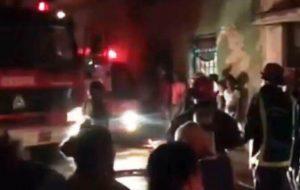 incendio en el Barrio Jesús María