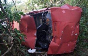 camioneta de pasajeros en ruta Santiago-La Maya