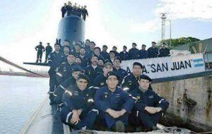 restos del submarino argentino ARA San Juan