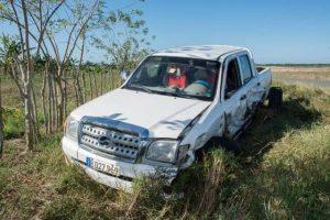 accidente en Santa Cruz del Sur