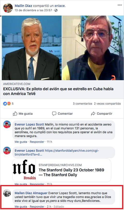 Mailen Díaz Almaguer reaparece