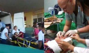 Accidente masivo en Santa Cruz del Sur