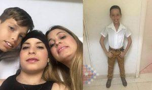 el niño que aparece junto a Mailen